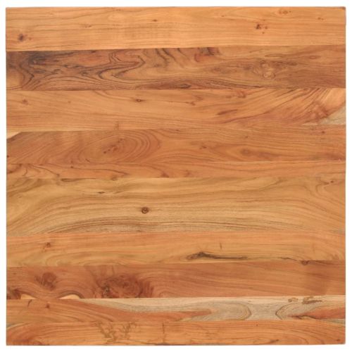 Плот за маса 80x80x2,5 см квадратен масивна акация