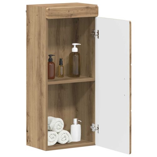 Банен стенен шкаф TULUM Дъб 37 x 24,5 x 86 см Инженерно дърво