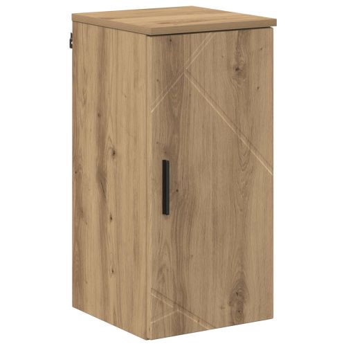 Шкаф за баня Дъб 30 x 31,5 x 61 см Инженерно дърво & Метал