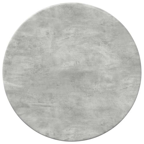 Топ за маса Бетонно сиво Ø 30 x 1,5 cm Инженерно дърво