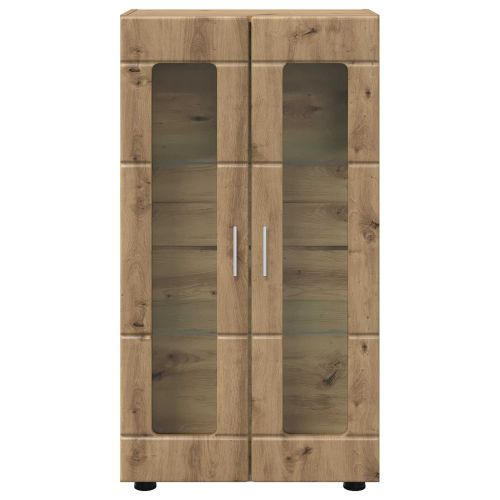 Служебен шкаф FLORIN 55,5 x 29 x 100 см Дъб Инженерно дърво