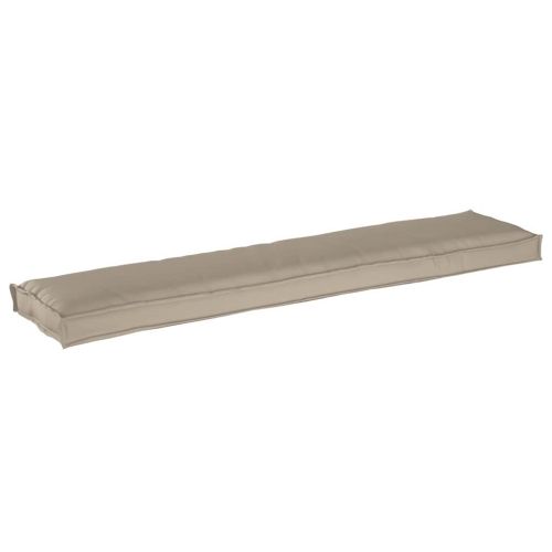 Възглавница за палети Таупе 180 x 40 x 8 см Оксфордска тъкан