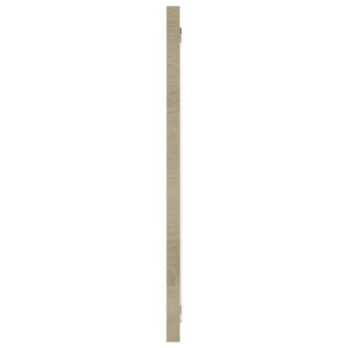 Огледало за баня, дъб сонома, 100x1,5x37 см, ПДЧ
