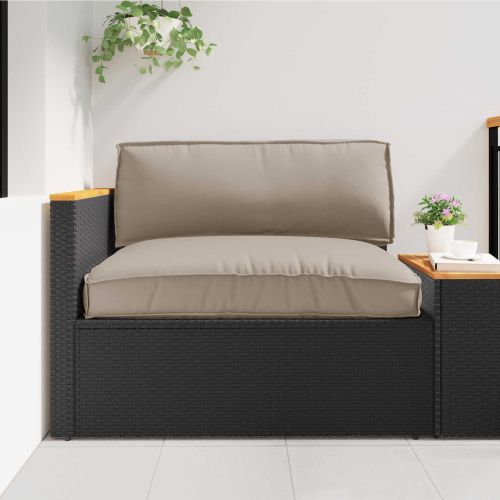 Комплект възглавници за палет 2 pcs Таупе Оксфордска тъкан