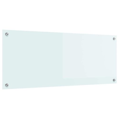 Кухненски гръб Мляко 100 x 40 cm закалено стъкло