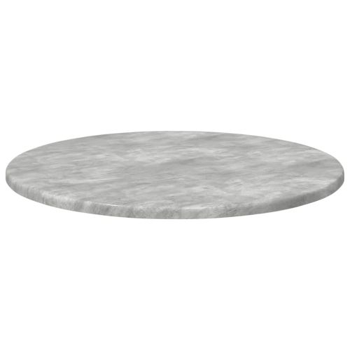 Топ за маса Бетонно сиво Ø 50 x 1,5 cm Инженерно дърво