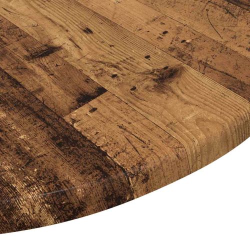 Топ за маса Старо дърво Ø 50 x 1,5 cm Инженерно дърво