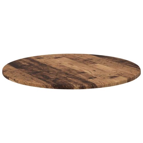 Топ за маса Старо дърво Ø 60 x 1,5 cm Инженерно дърво