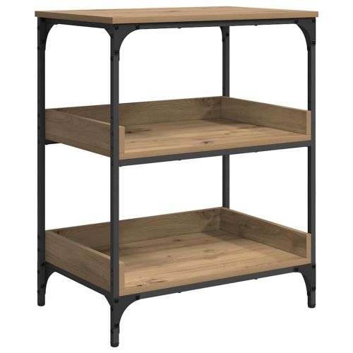 Кухненска количка Дъб 60 x 41 x 80.5 см Инженерно дърво