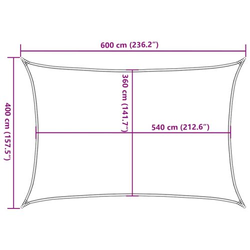 Платно-сенник, 160 г/м², оранжево, 4x6 м, HDPE
