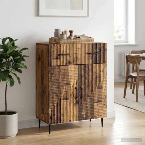 Служебен шкаф с чекмедже Старо дърво 66 x 34,5 x 89,5 см