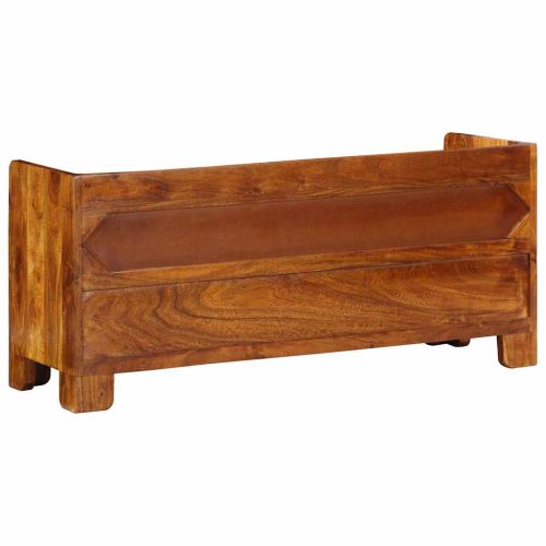 Пейка за обувки с чекмедже Меден кафяв 100 x 35 x 45 см
