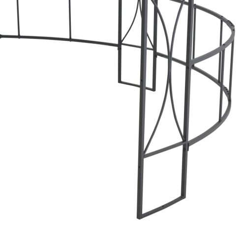 Шатра, 300x290 см, бяла, кръгла