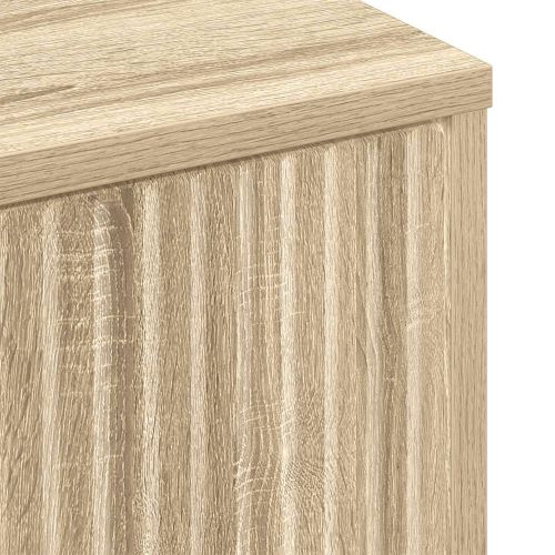 Служебен шкаф Сонома дъб 69,5 x 33 x 82 см Инженерно дърво