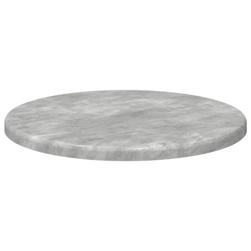 Топ за маса Бетонно сиво Ø 30 x 1,5 cm Инженерно дърво