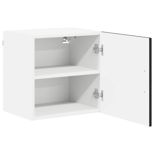 Стенен шкаф LUCCA 2 pcs Черно 40 x 31 x 40 см
