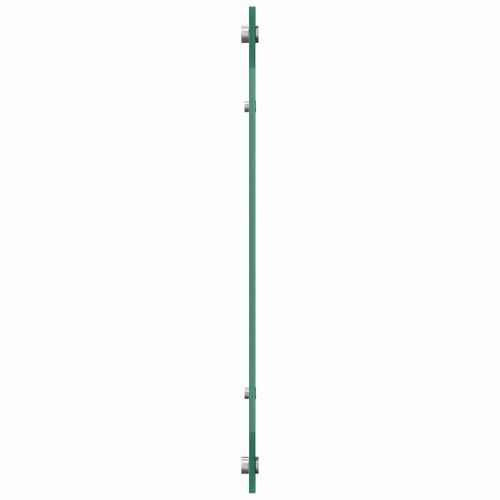 Кухненски гръб 2 pcs Бяло 90 x 60 cm закалено стъкло