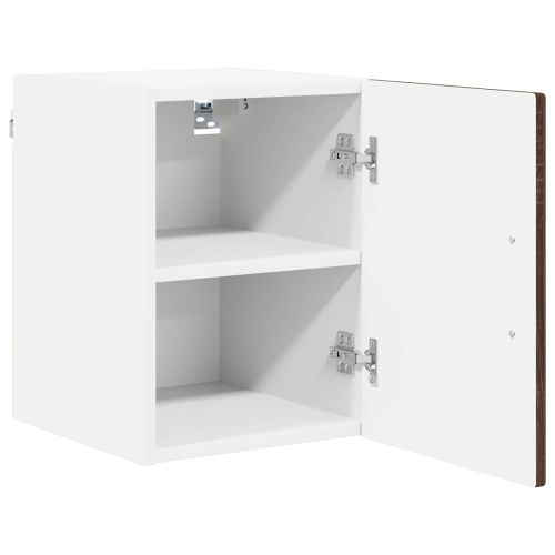Стенен шкаф LUCCA 2 pcs Кафяв дъб 30 x 31 x 40 см