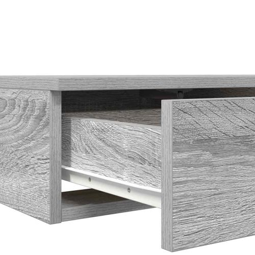 Чекмеджета за легло с чекмедже Сив Сонома 80 x 36,5 x 16,5 см