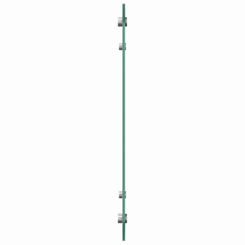 Кухненски гръб 2 pcs Светлосиво 80 x 50 cm закалено стъкло