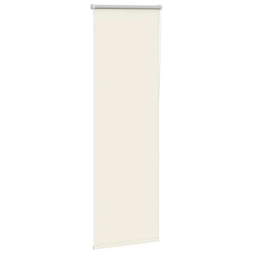 Ролетна щора, затъмняваща, бяла, 40x175 см, ширина на плата 35,7 см, полиестер