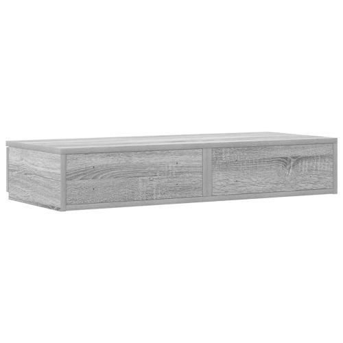Чекмеджета за легло с чекмедже Сив Сонома 90 x 36,5 x 16,5 см