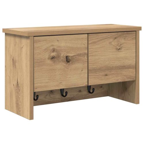 Стенен закачалка за палта Дъб 50 x 20 x 30 см Инженерно дърво