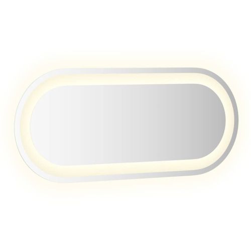 LED огледало за баня, 70x30 см, овално