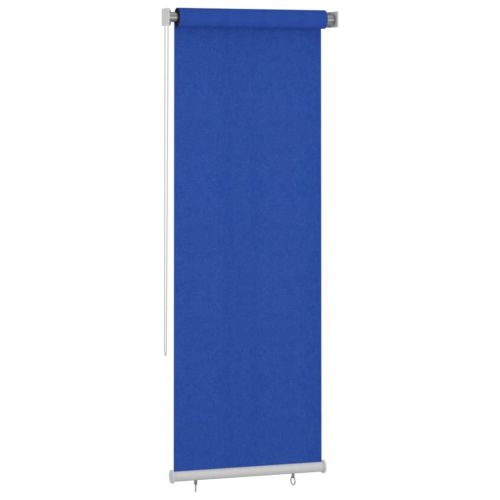 Външна роло щора, 80x230 см, синя, HDPE