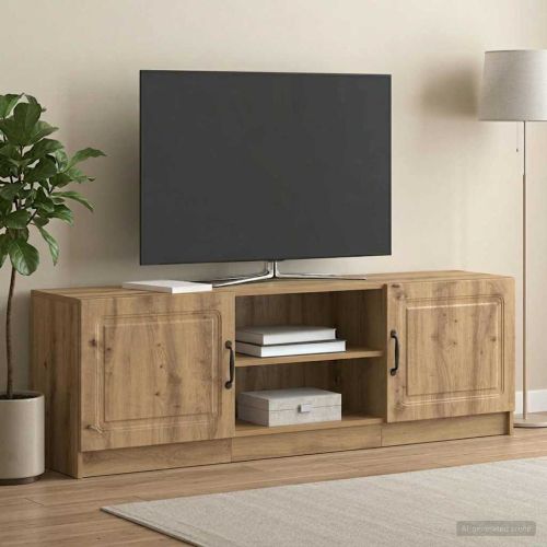 ТВ шкаф Дъб артизан 150 x 31 x 47 см Инженерна дървесина