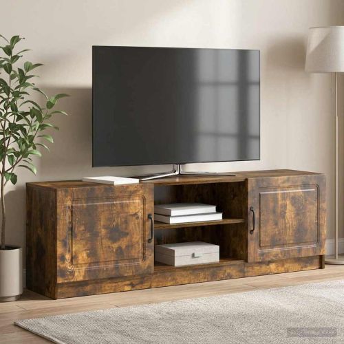 ТВ шкаф Опушен дъб 150 x 31 x 47 см Инженерна дървесина