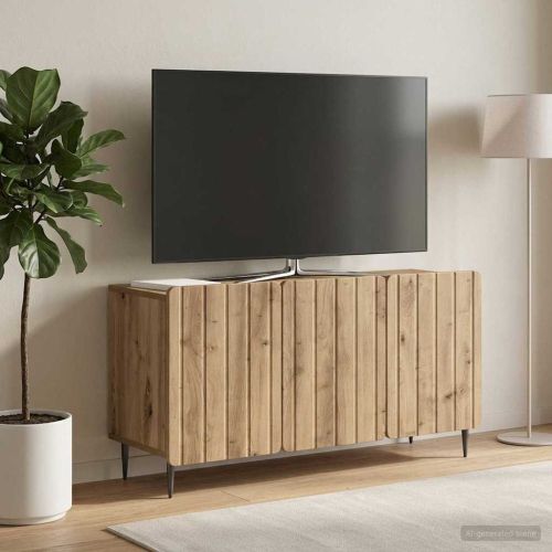 ТВ шкаф Дъб артизан 99 x 34,5 x 52 см Инженерна дървесина