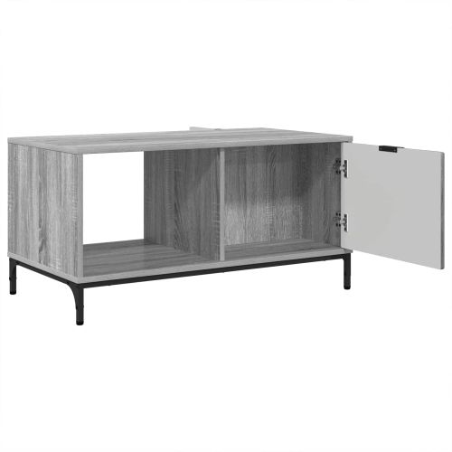 Масичка за кафе Сив Сонома 90 x 49 x 46 см Инженерно дърво