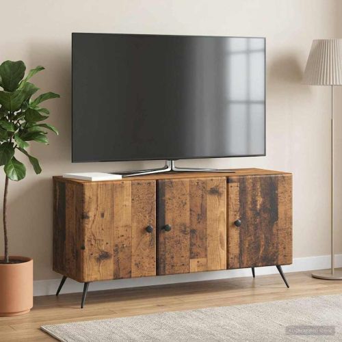 ТВ шкаф Старо дърво 99 x 34,5 x 50 см Инженерна дървесина