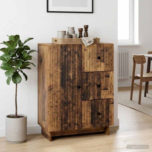 Служебен шкаф Старо дърво 66 x 34,5 x 90 см Инженерна дървесина