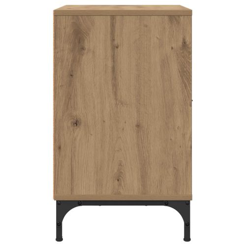Нощен шкаф 2 pcs дъб артизан 49 x 36 x 61 см Инженерно дърво