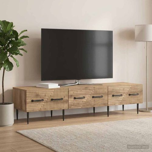 ТВ шкаф Дъб артизан 147 x 34,5 x 30 см Инженерна дървесина