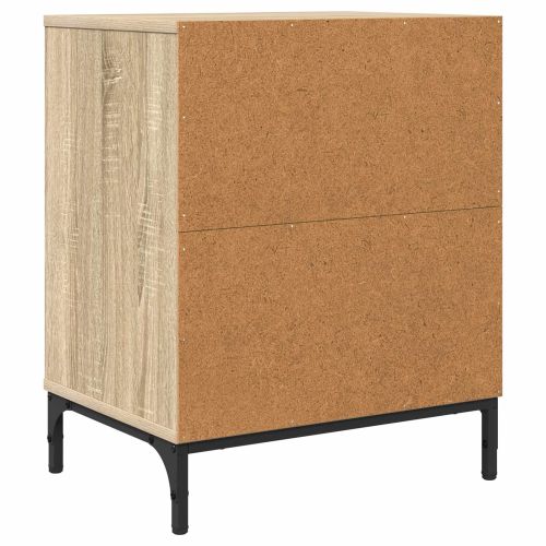 Нощен шкаф 2 pcs дъб сонома 49 x 36 x 61 см Инженерно дърво