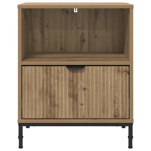 Нощен шкаф дъб артизан 49 x 36 x 61 см Инженерно дърво