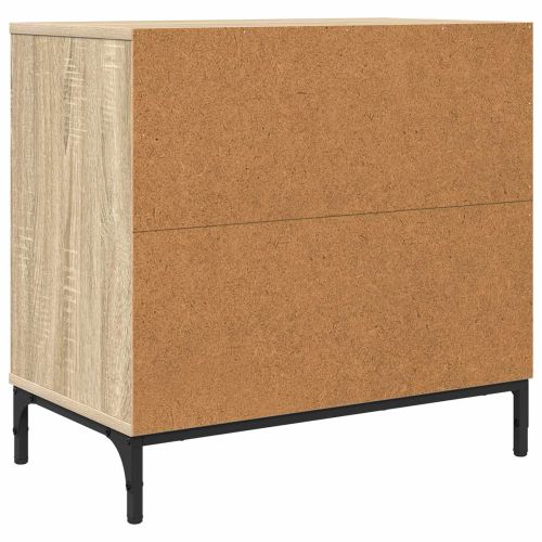 Нощно шкафче дъб сонома 63.5 x 36 x 61 см Инженерно дърво