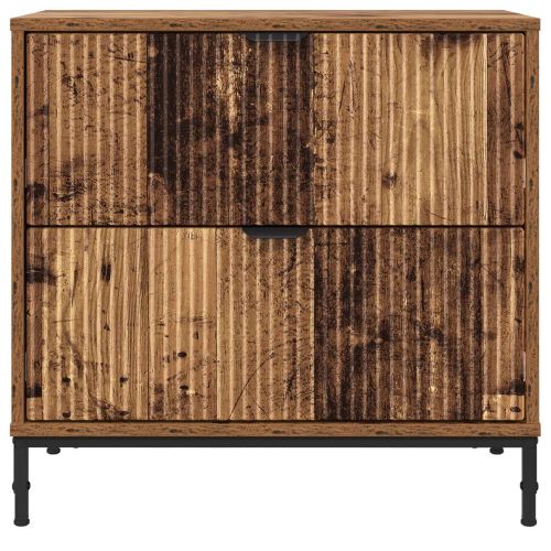 Нощно шкафче Старо дърво 63.5 x 36 x 61 см Инженерно дърво