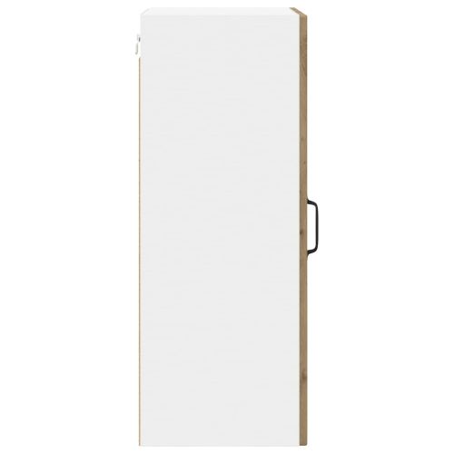 Стенен стъклен шкаф LUCCA 2 pcs Дъб артизан 40 x 31 x 80 см