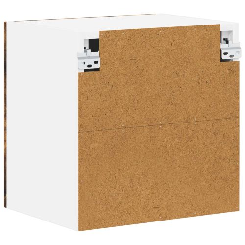 Стенен шкаф LUCCA 2 pcs Опушен дъб 40 x 31 x 40 см