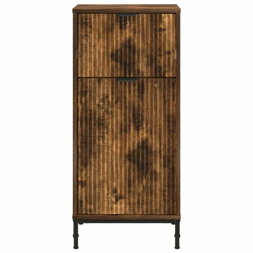Шкаф за баня с чекмедже с врата Димян дъб 39,5 x 36 x 88 см