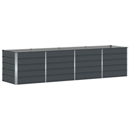 Кашпа Антрацит 320 x 80 x 75 см Стомана