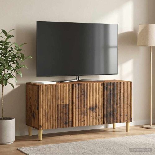 ТВ шкаф Старо дърво 99 x 34,5 x 50 см Инженерна дървесина