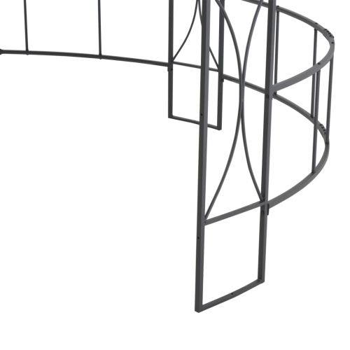 Шатра, 300x290 см, антрацит, кръгла