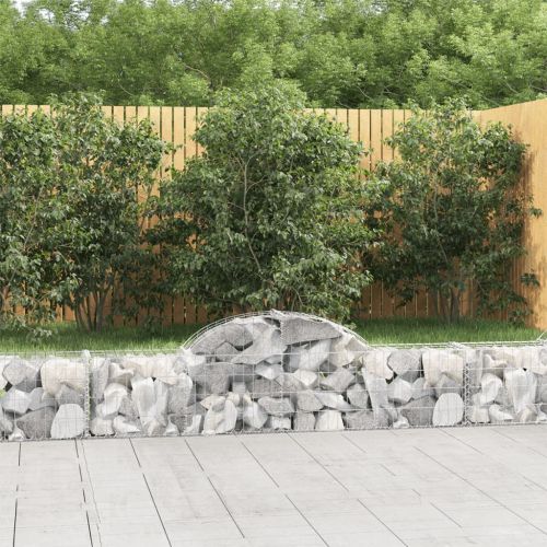 Габионни кошници арка 30 бр 200x30x40/60 см поцинковано желязо