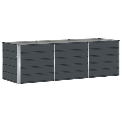 Кашпа Антрацит 240 x 80 x 75 см Стомана