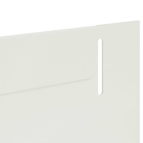 Ограда за трева 20 pcs 102 x 4 x 4 см Стомана Бяло